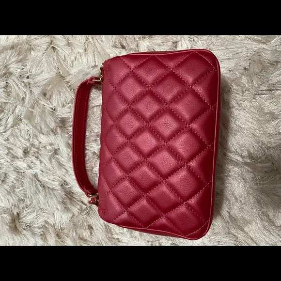 Mini Chanel with top handle and crossbody chain - Picture 6 of 10